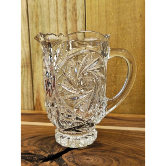 Avitra Royal Pinwheel 24 OZ Lead Crystal Pitcher - Picture 6 of 9